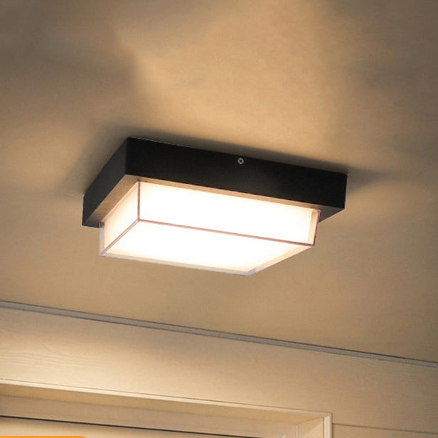 Ellis Square Outdoor Flush Mount