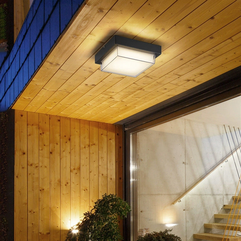 Ellis Square Outdoor Flush Mount
