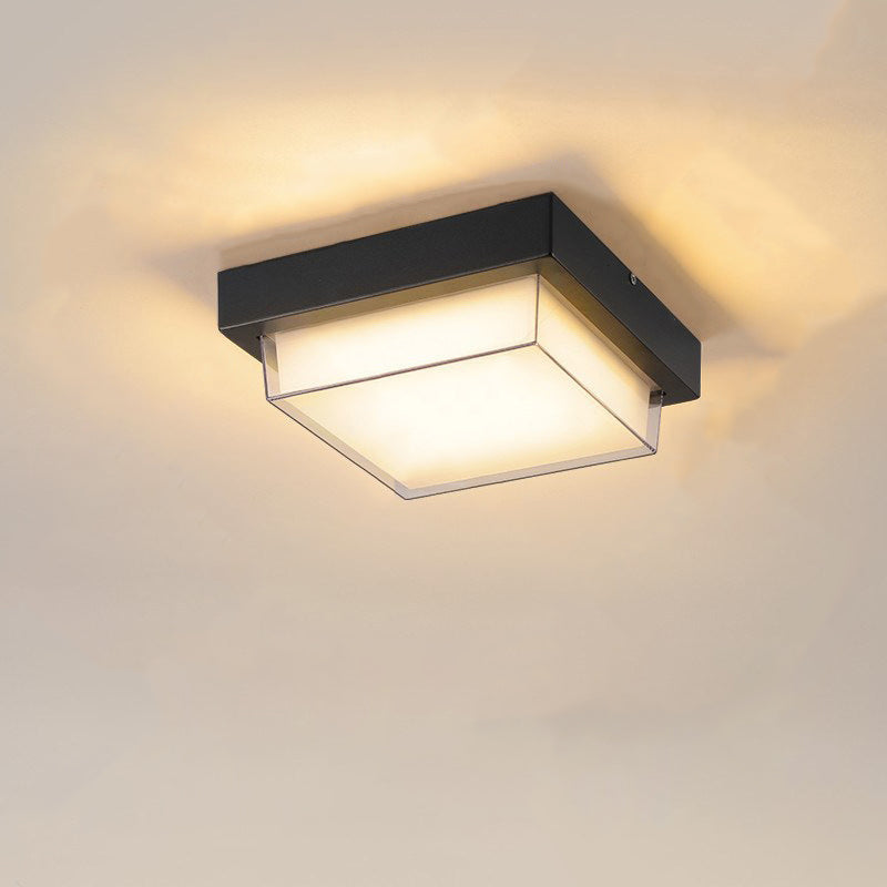 Ellis Square Outdoor Flush Mount