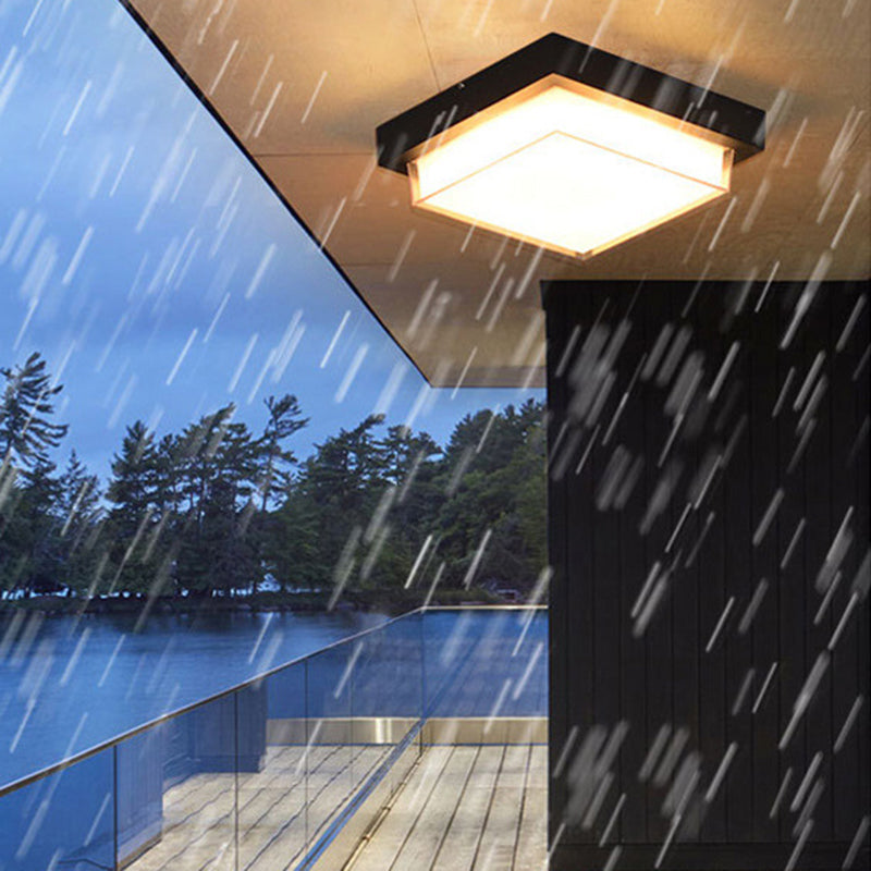 Marsden Square Outdoor Flush Mount