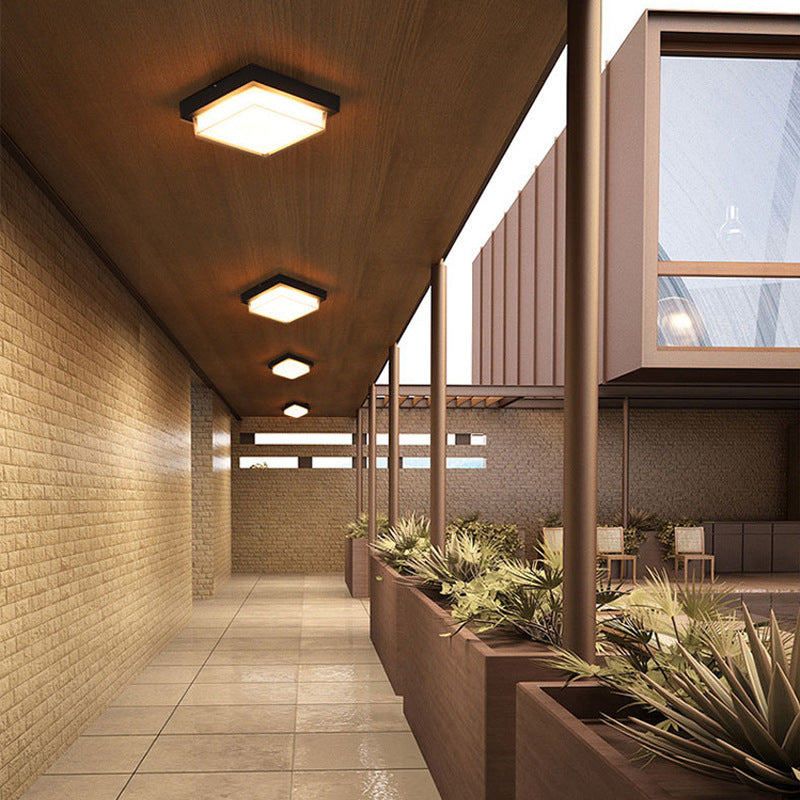 Marsden Square Outdoor Flush Mount