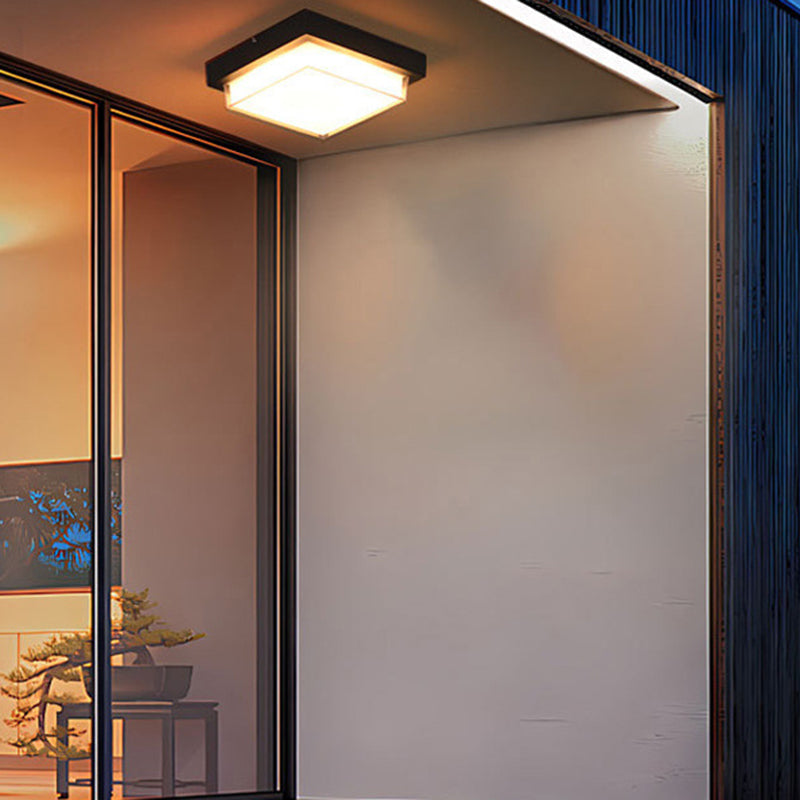 Marsden Square Outdoor Flush Mount