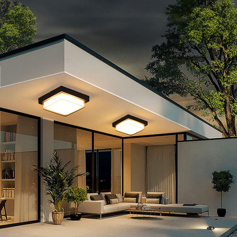 Marsden Square Outdoor Flush Mount
