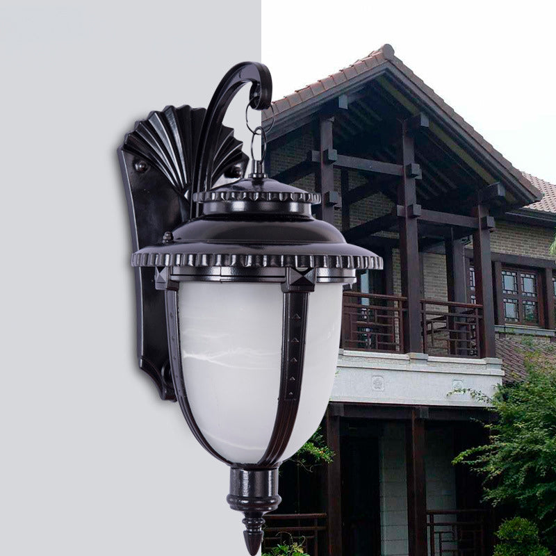 Thornbury Marble Shade Wall Lantern
