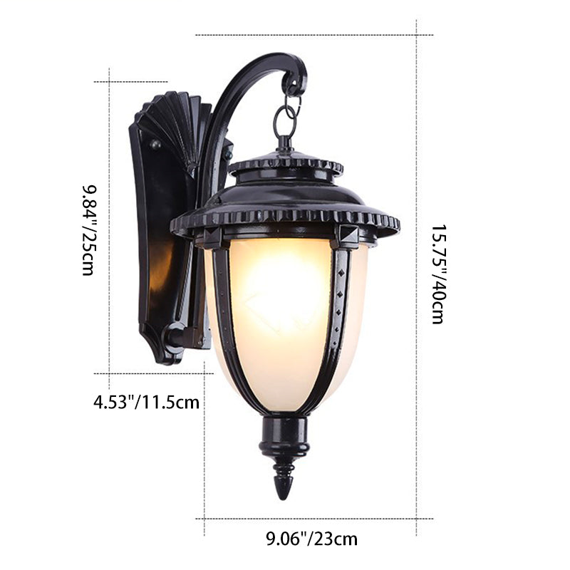 Thornbury Marble Shade Wall Lantern