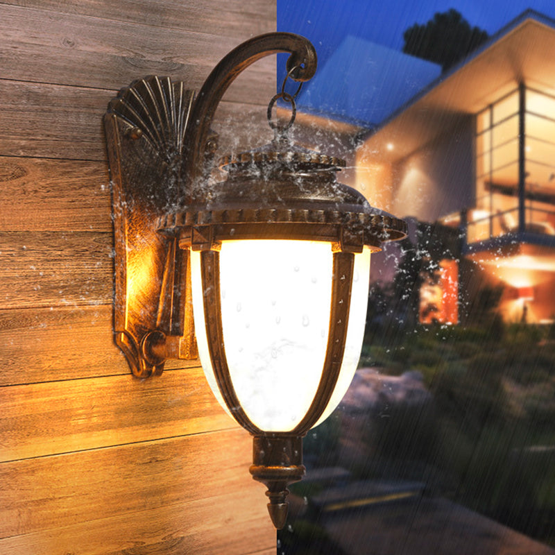 Thornbury Marble Shade Wall Lantern