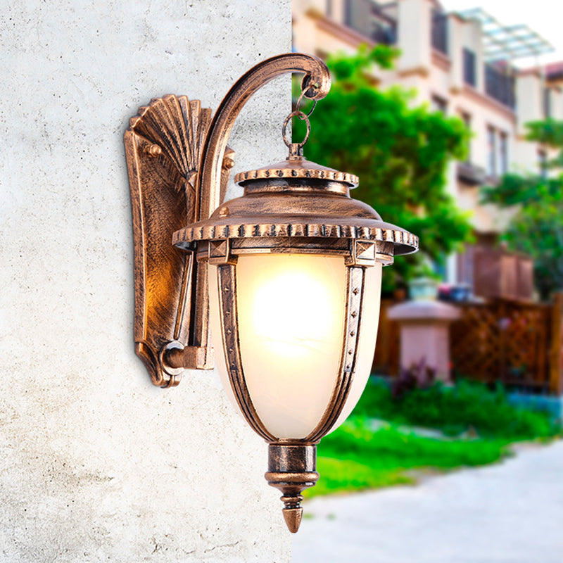 Thornbury Marble Shade Wall Lantern