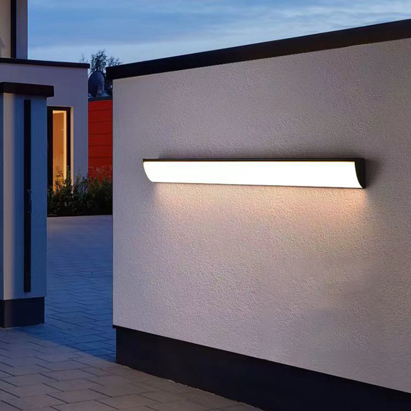 Halden IP65 Linear Outdoor Wall Sconce
