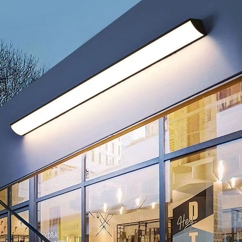 Halden IP65 Linear Outdoor Wall Sconce