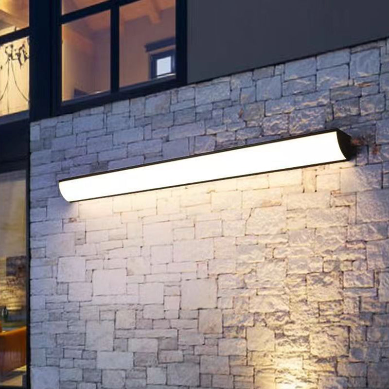 Halden IP65 Linear Outdoor Wall Sconce