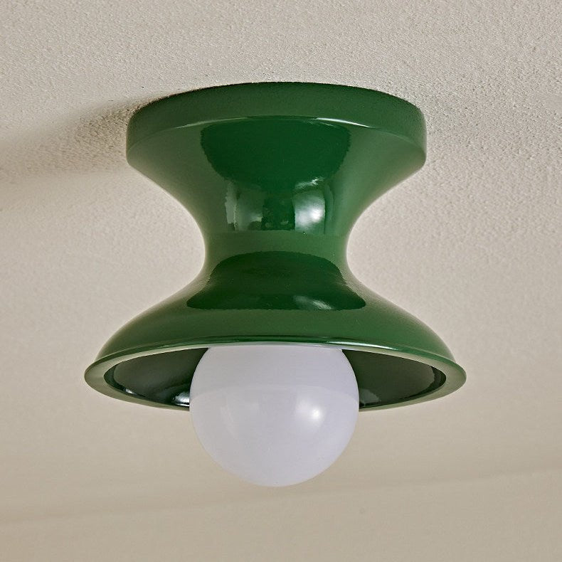 Bobbin Resin Flush Mount Light