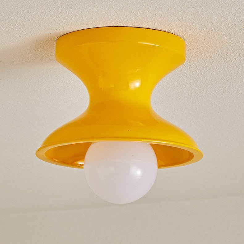 Bobbin Resin Flush Mount Light