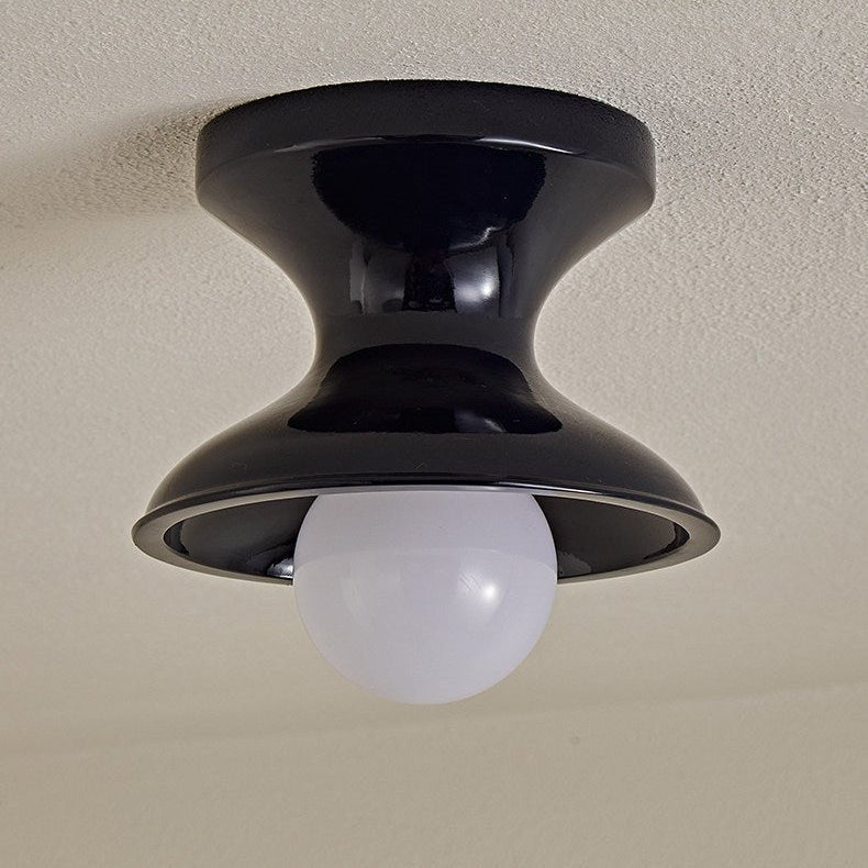 Bobbin Resin Flush Mount Light