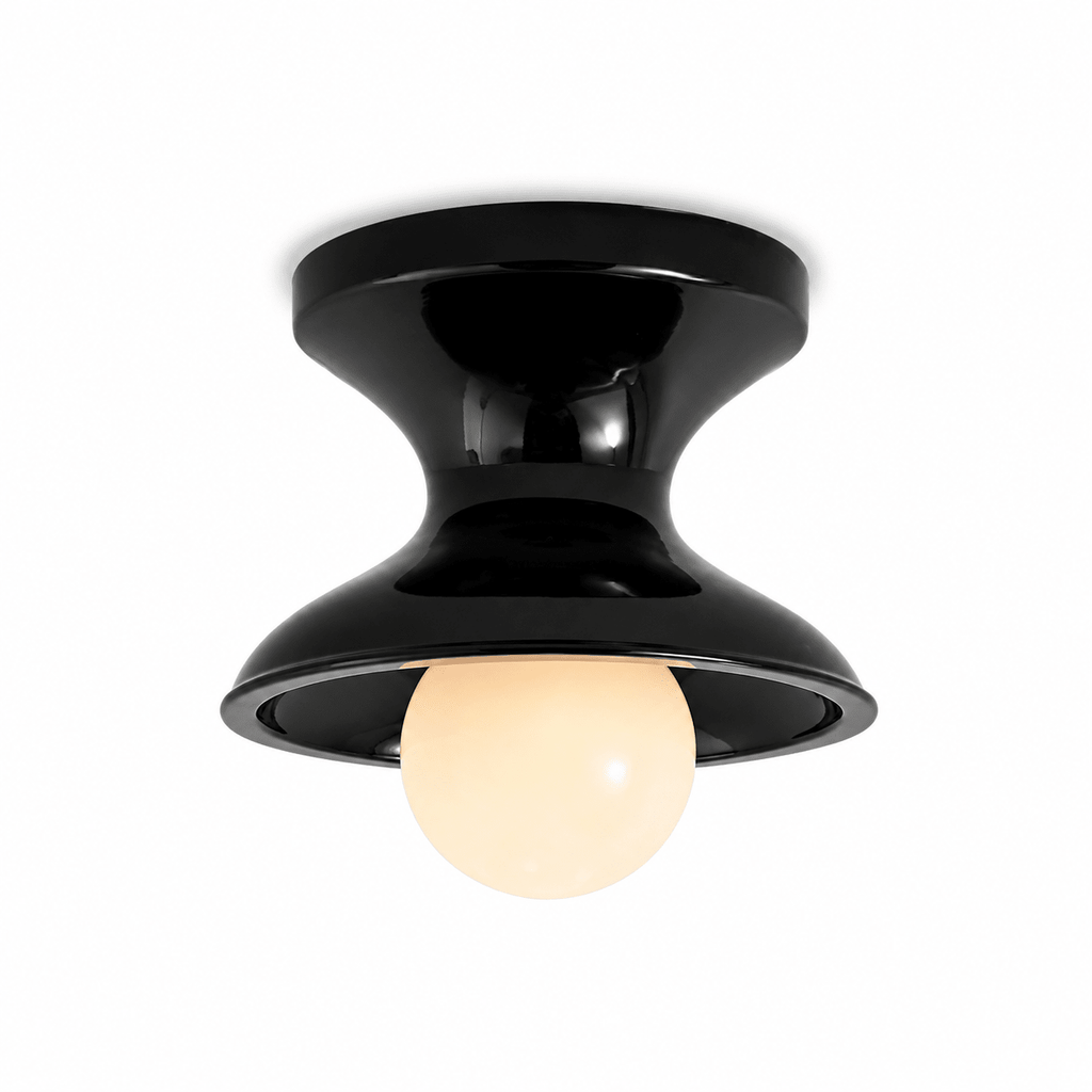 Bobbin Resin Flush Mount Light