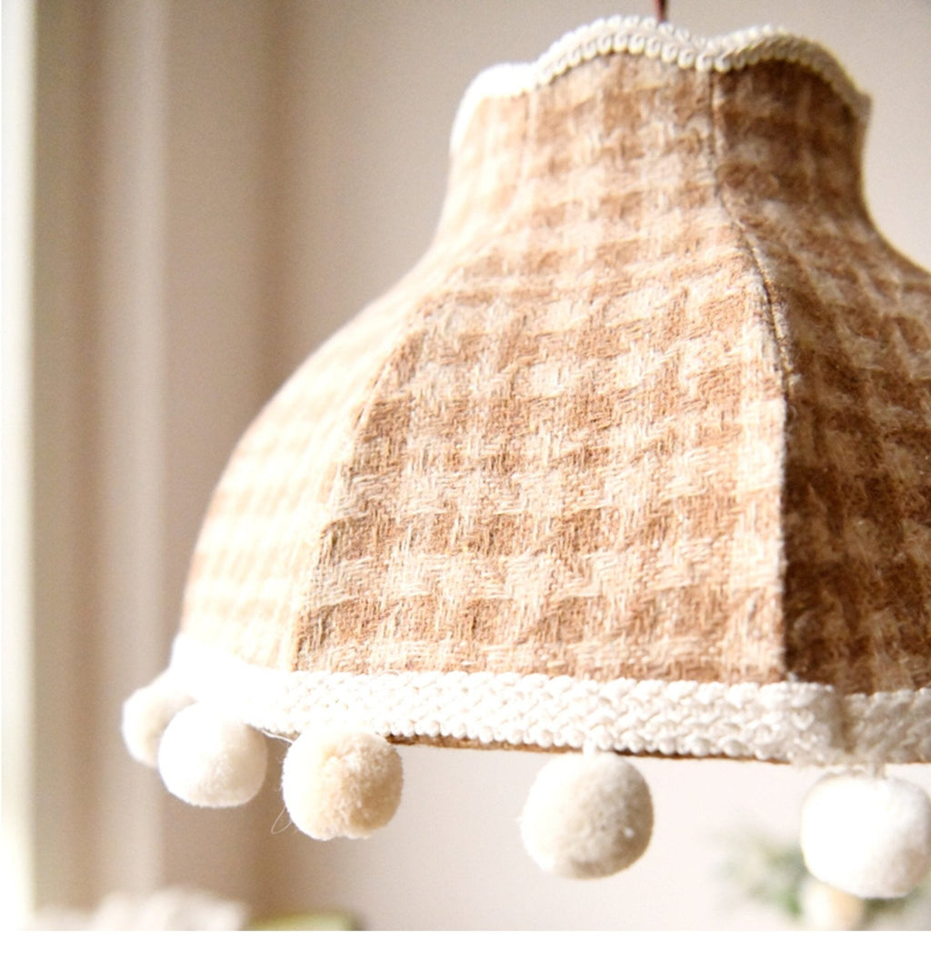 Bramble Check Pendant Light