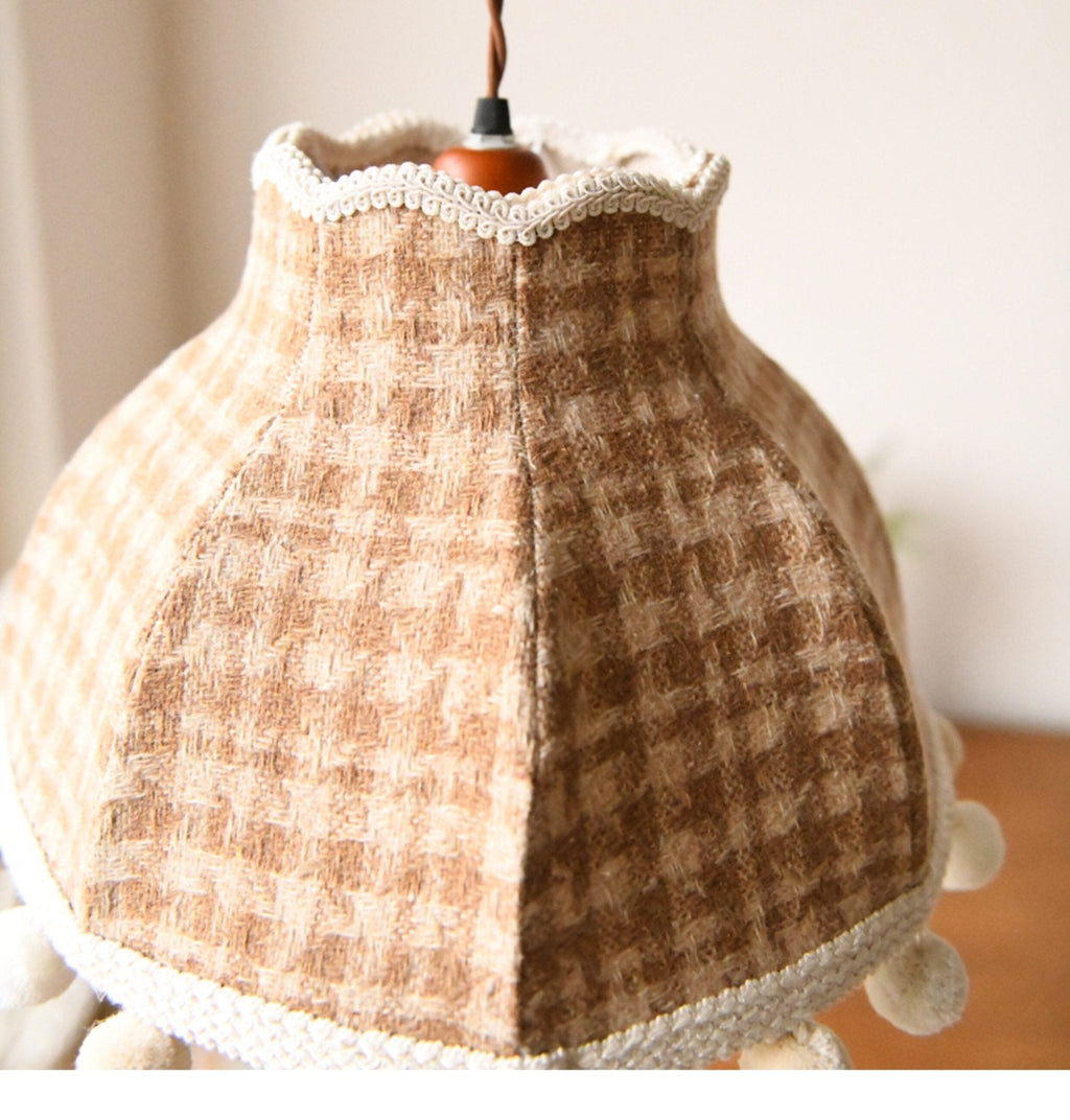 Bramble Check Pendant Light