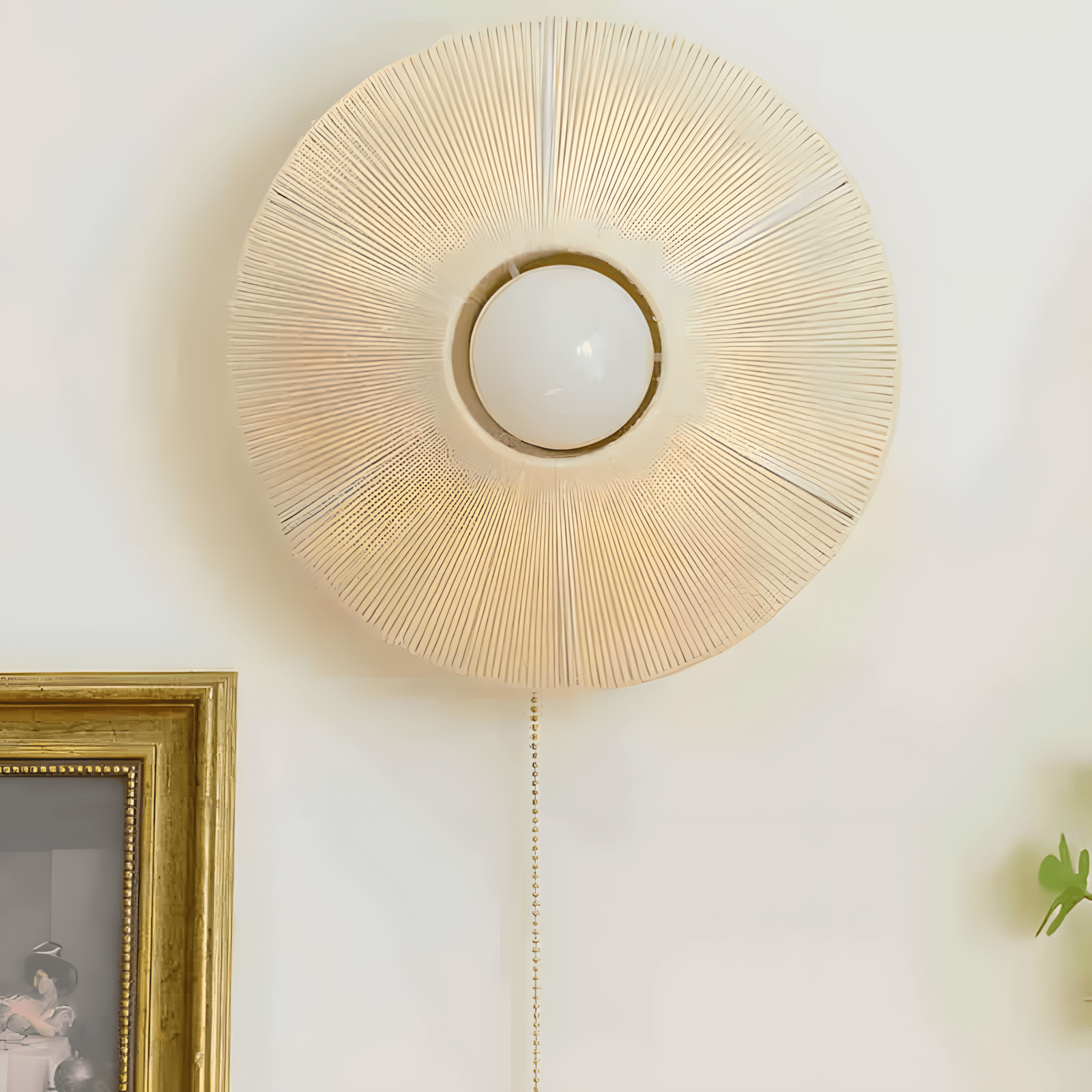 Cotton Thread Wall Lamp