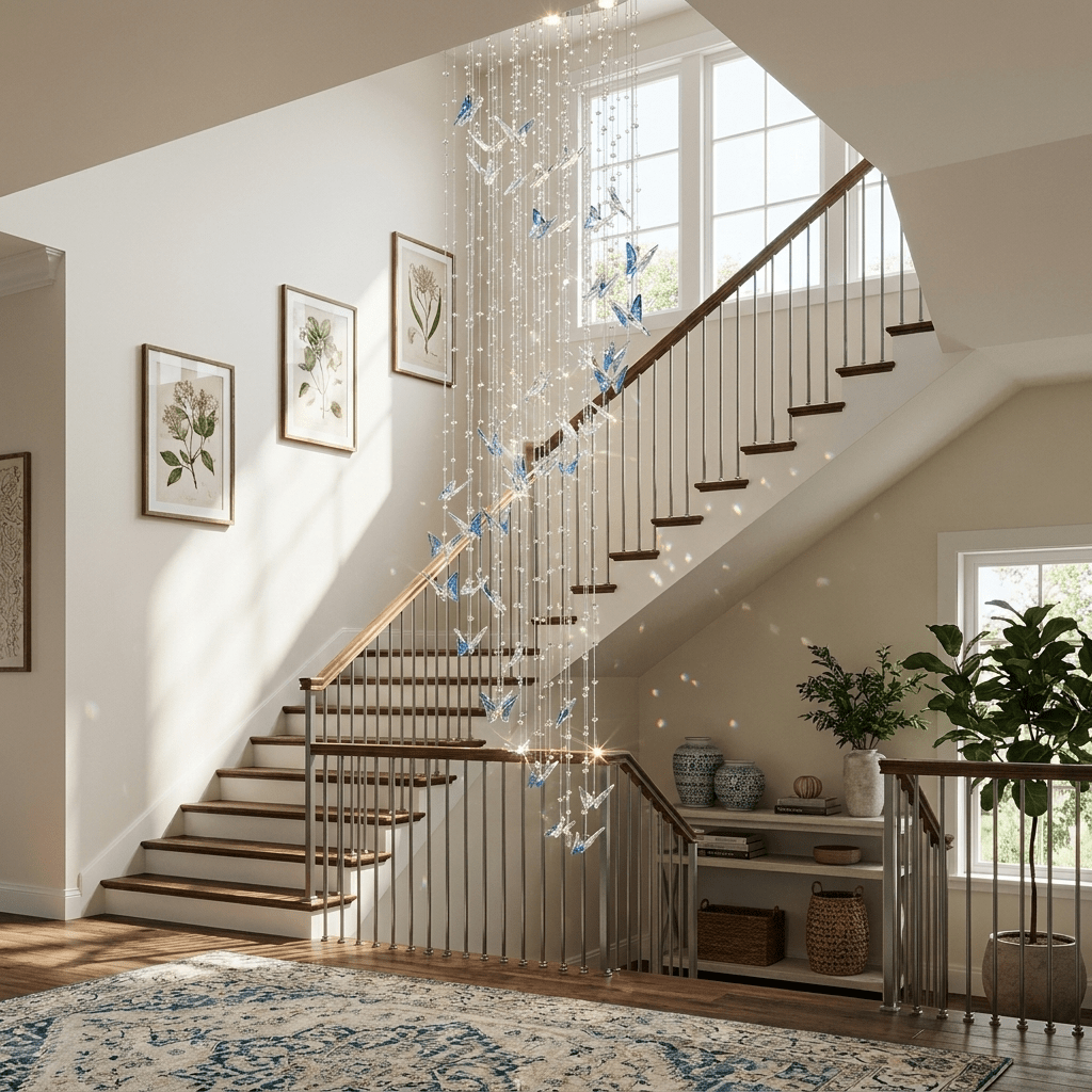 Caelira LED K9 Crystal Spiral Chandelier