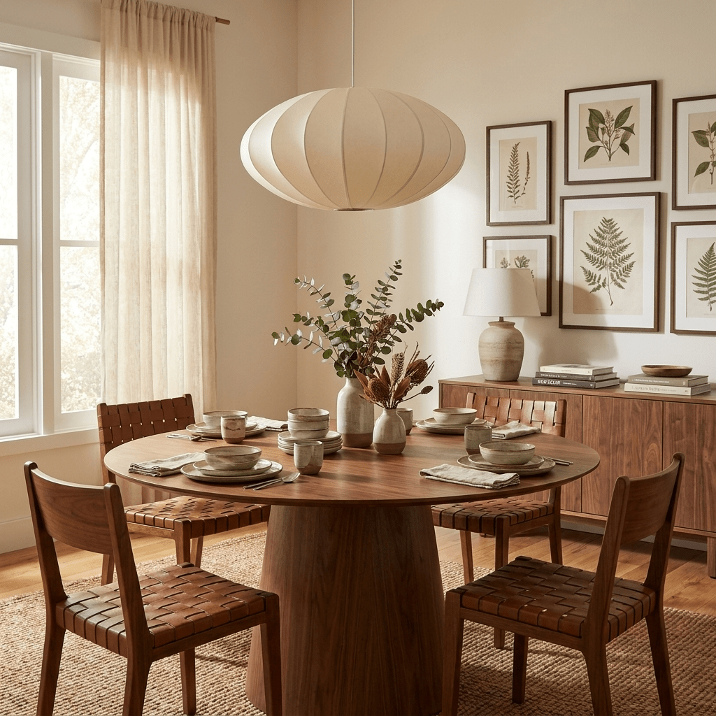 Calabash Ribbed Fabric Pendant Lamp