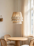 Cascade Tasseled Rope Pendant Lamp