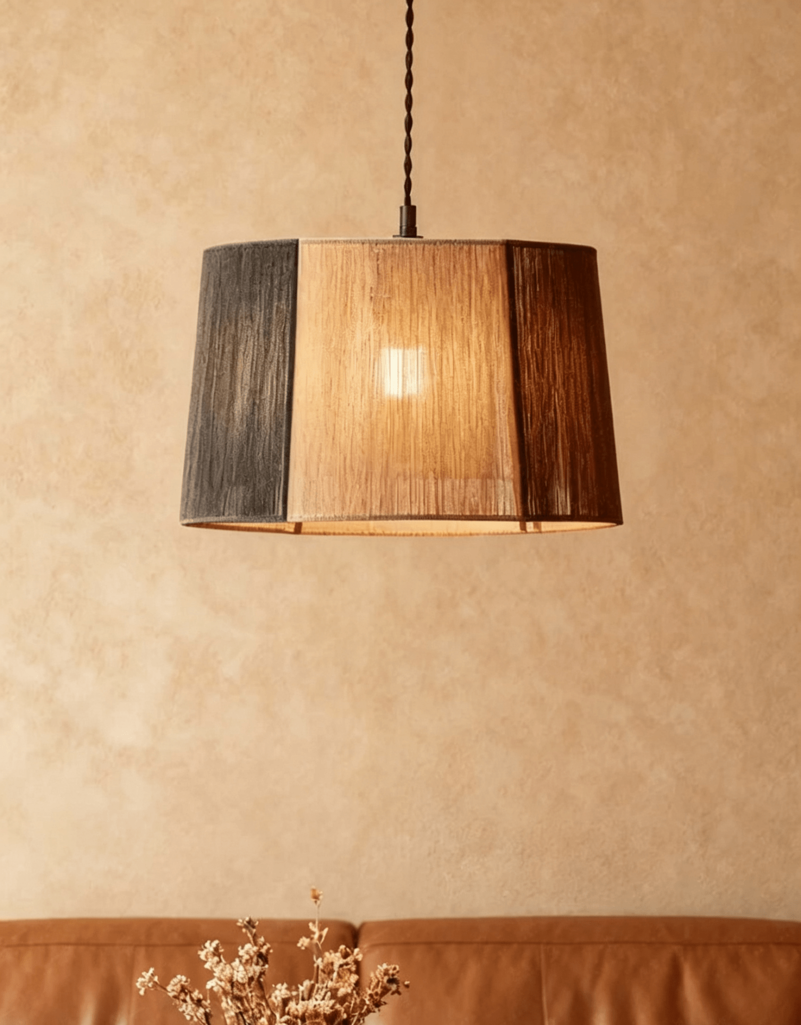 Cordova Rope Drum Pendant Light