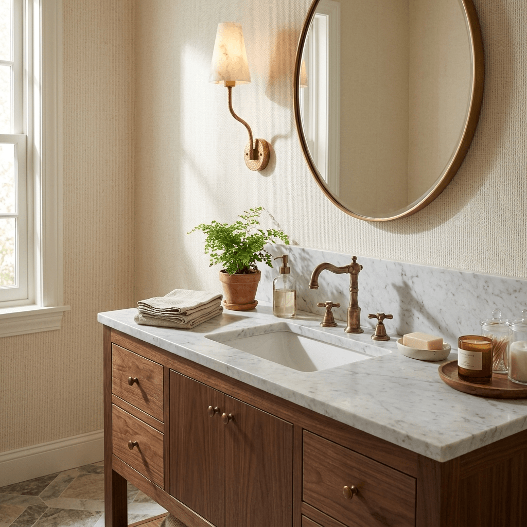 Corwin Hammered Brass Cone Sconce