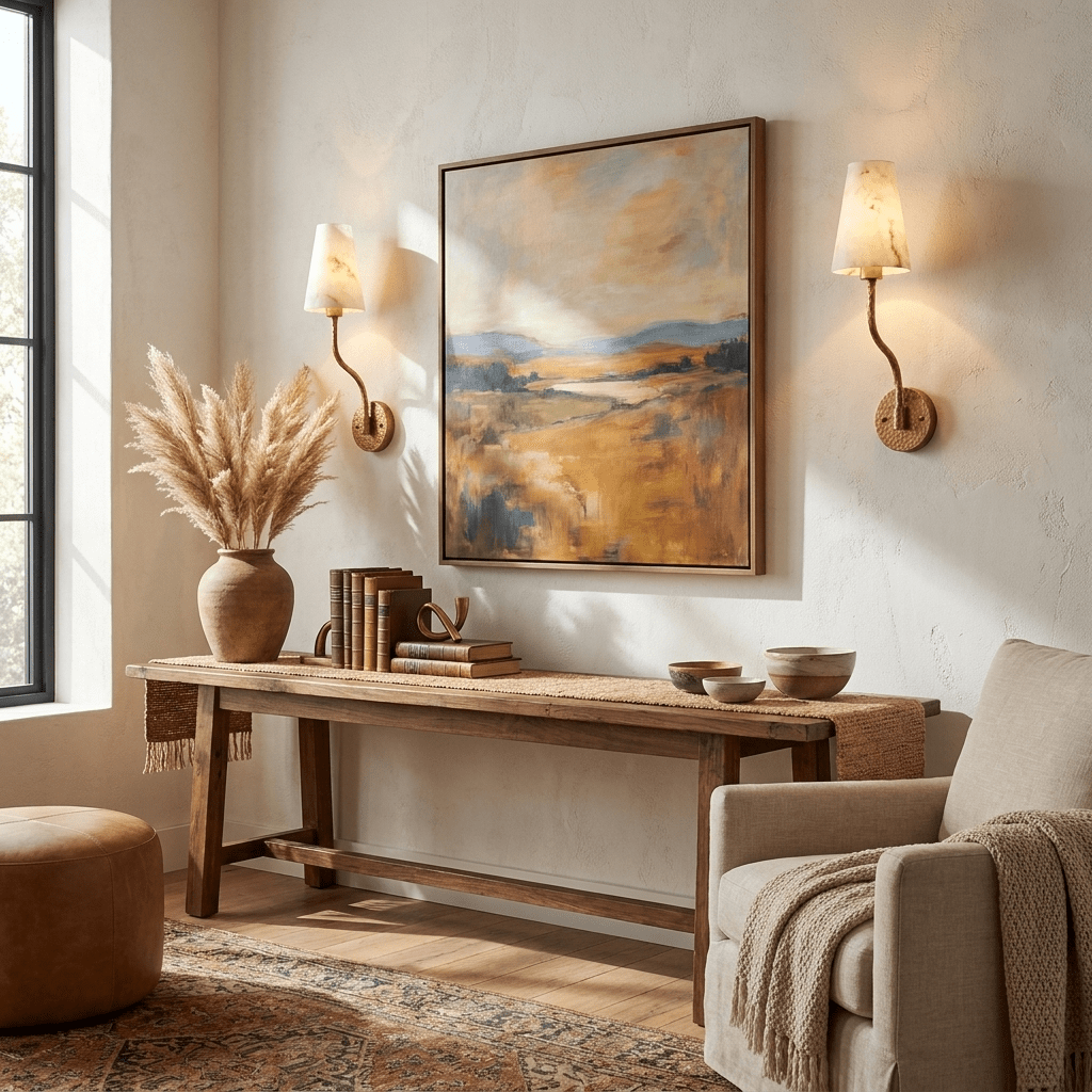 Corwin Hammered Brass Cone Sconce