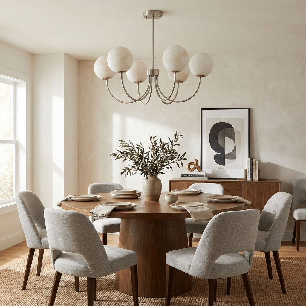 Cyrilla Alabaster Chandelier