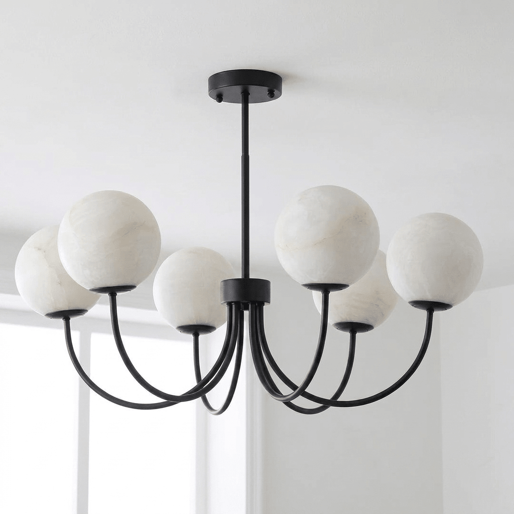Cyrilla Alabaster Chandelier