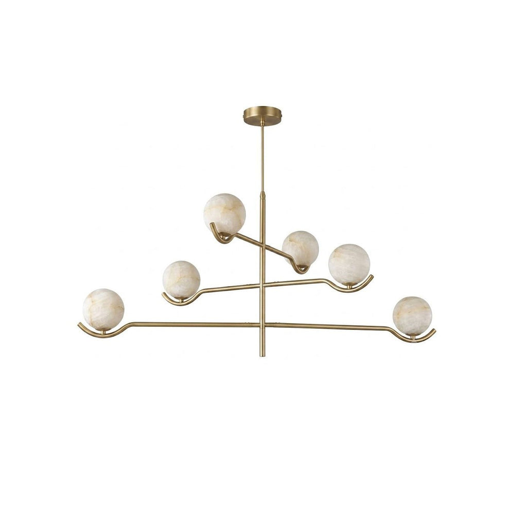 Doris Alabaster Chandelier
