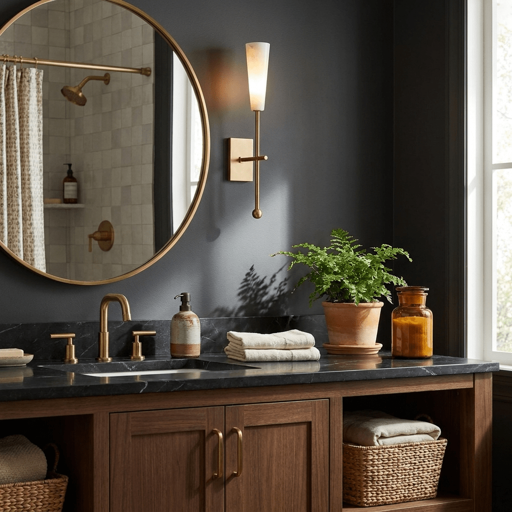 Elaris Alabaster Column Wall Sconce