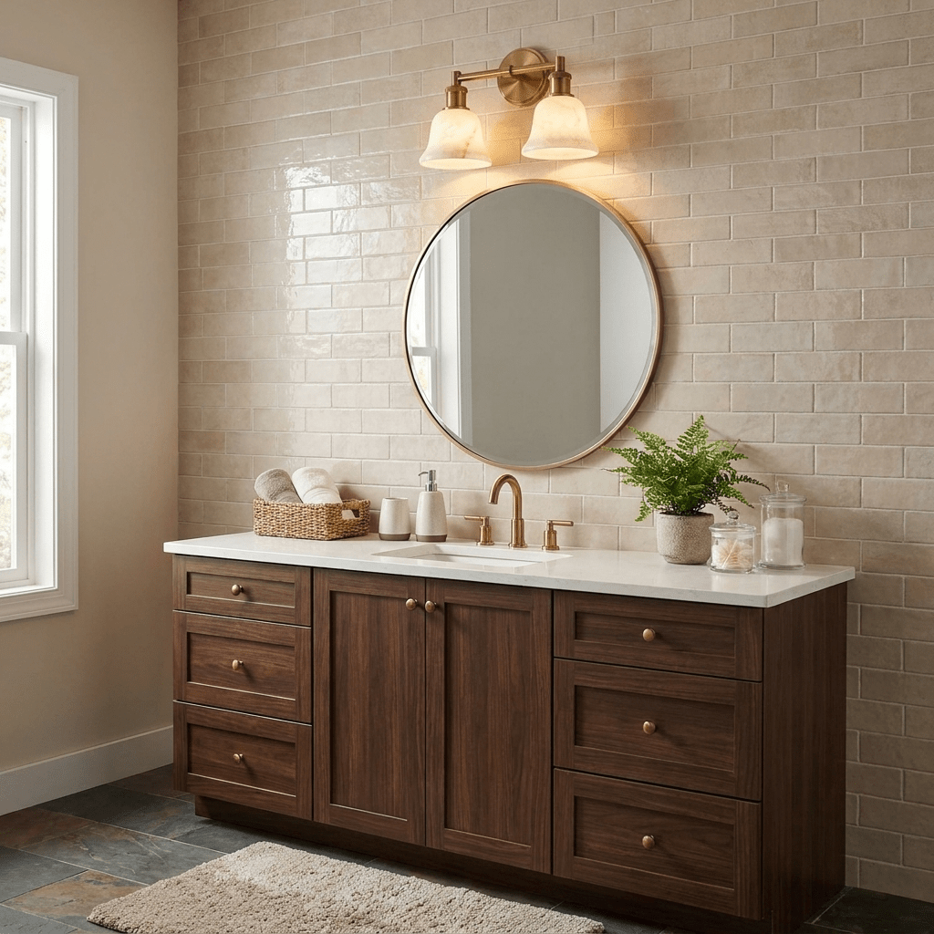 Fenwick Alabaster Vanity Sconce