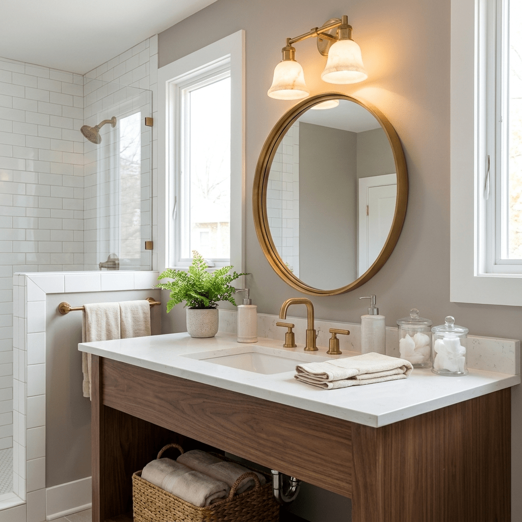 Fenwick Alabaster Vanity Sconce