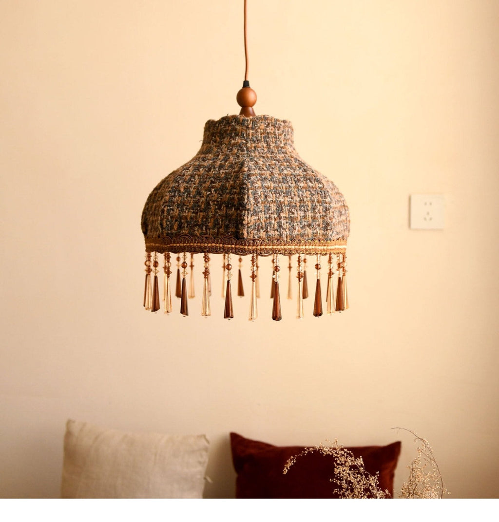 Fenwick Tweed Tassel Pendant Light