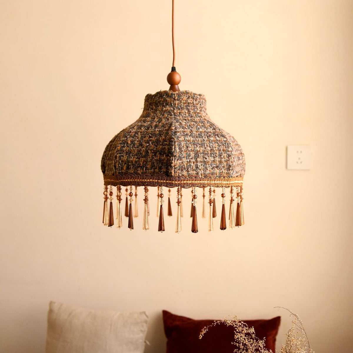 Fenwick Tweed Tassel Pendant Light