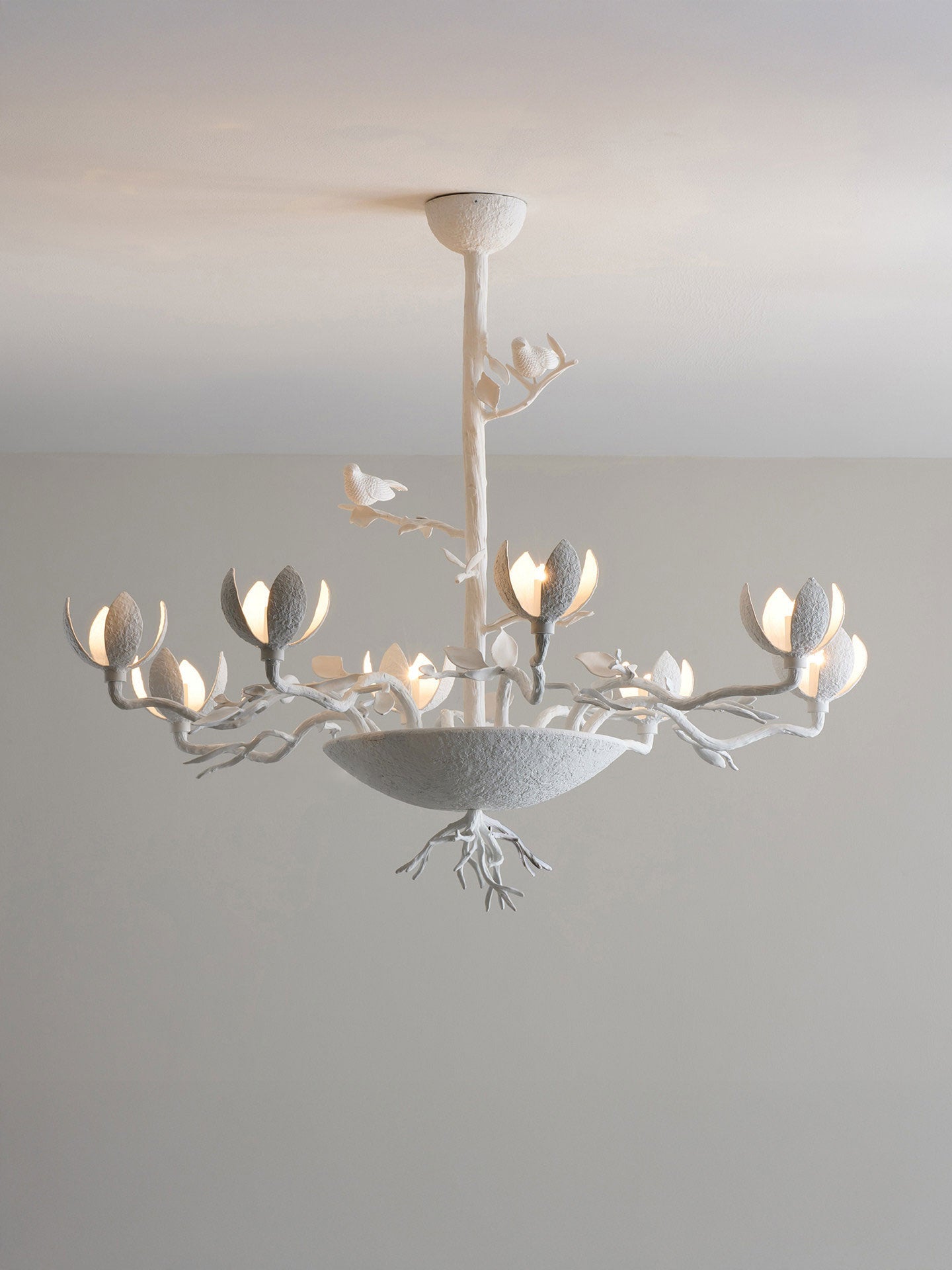 Floral Long Branch Chandelier