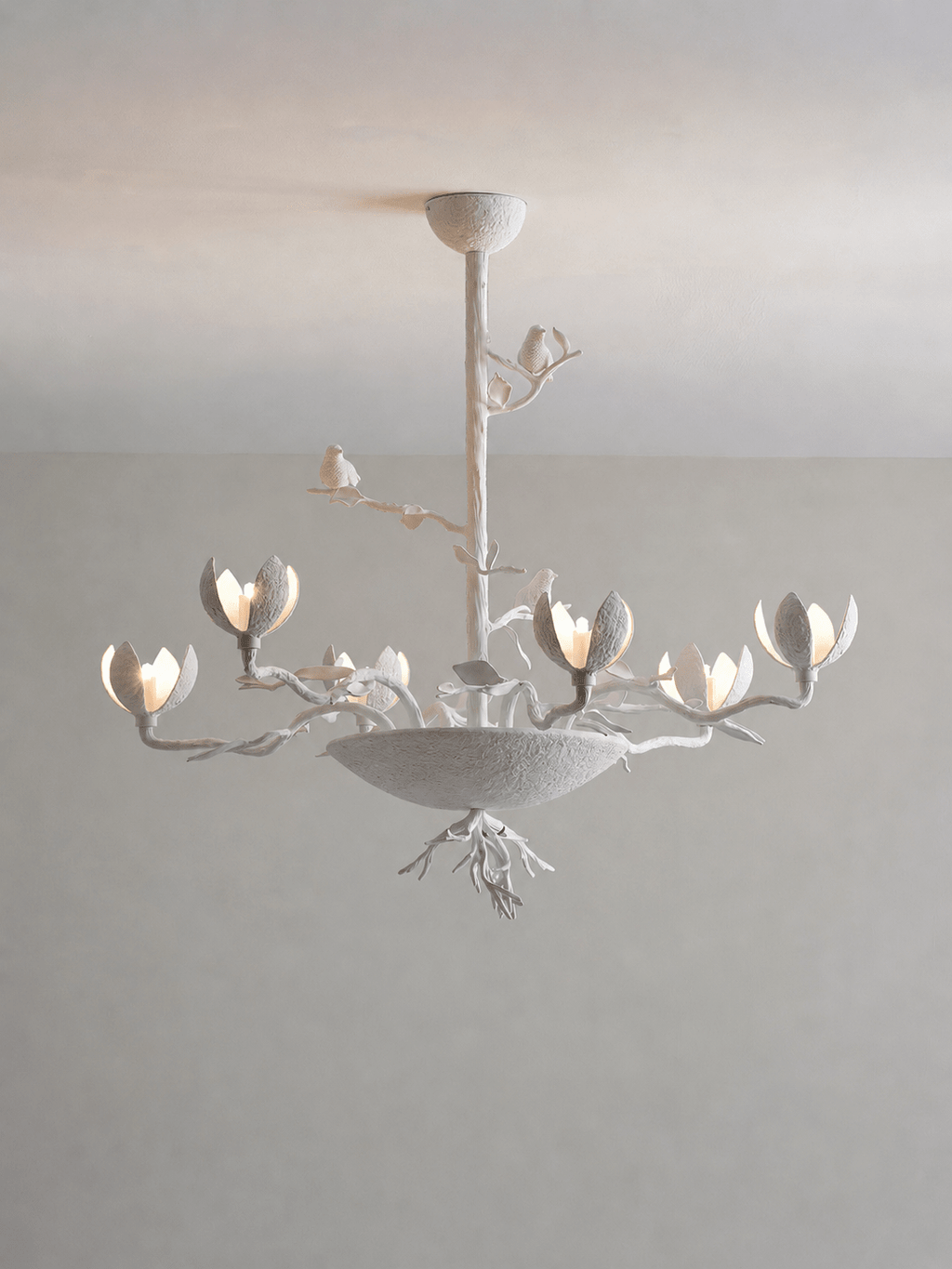Floral Long Branch Chandelier