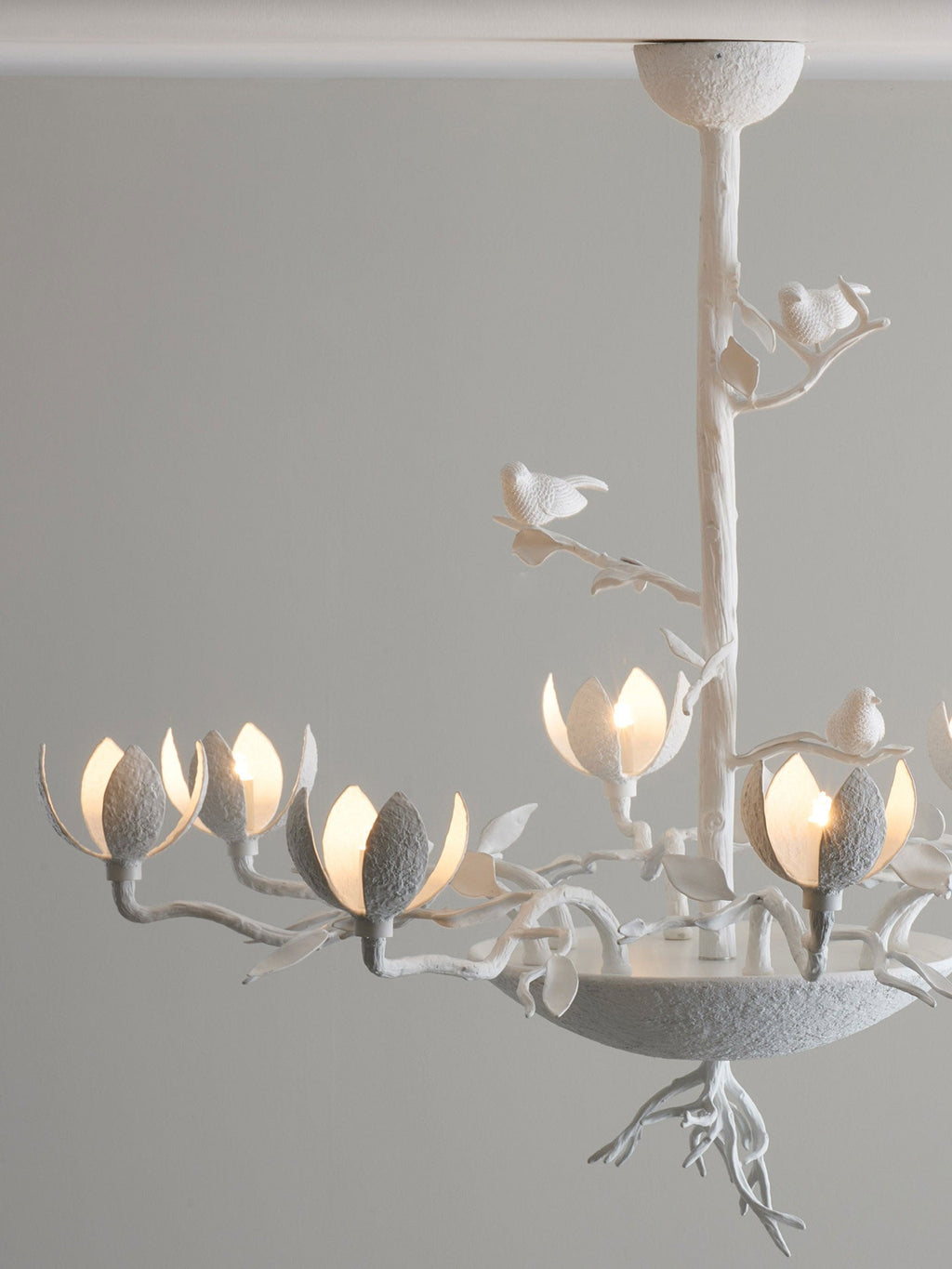 Floral Long Branch Chandelier