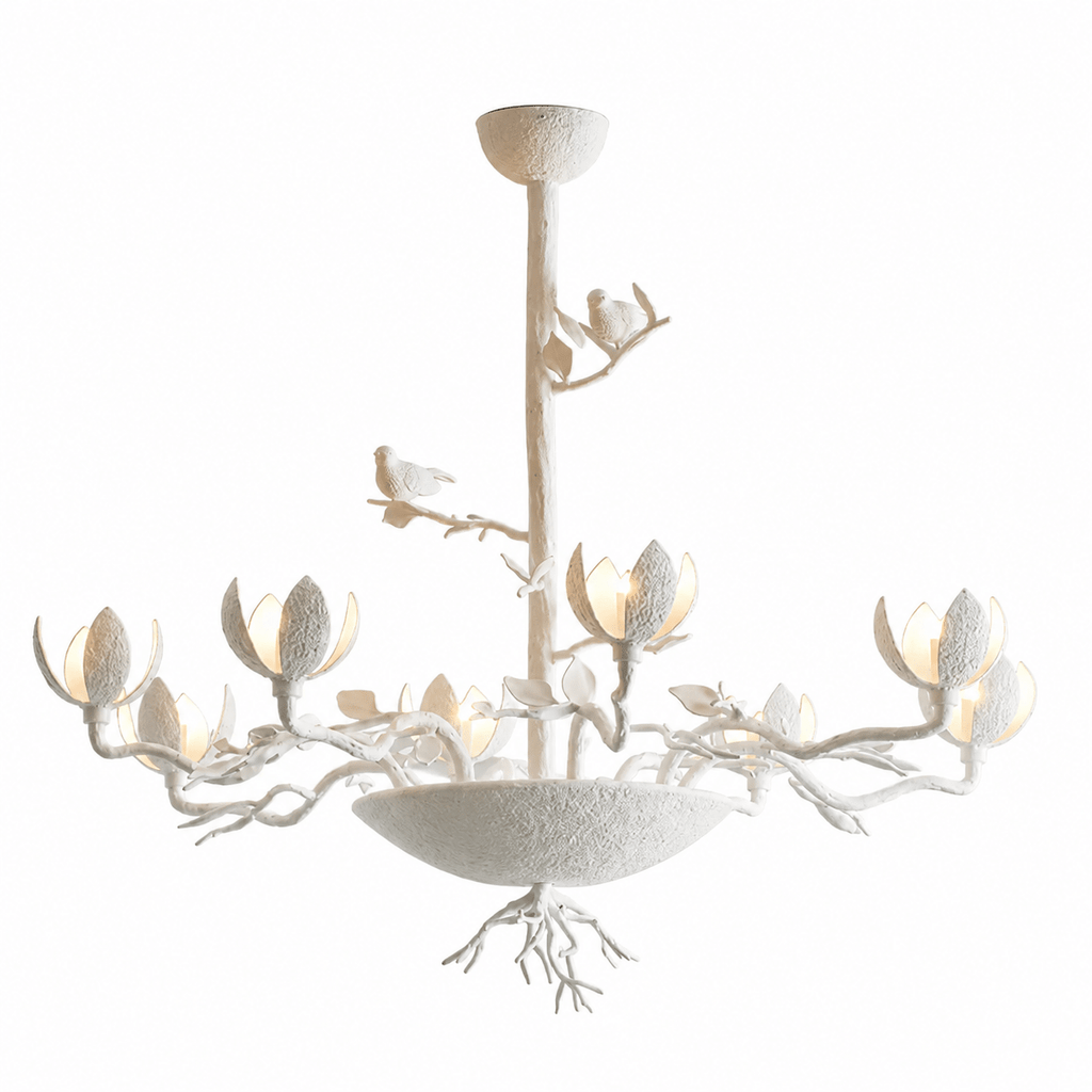 Floral Long Branch Chandelier