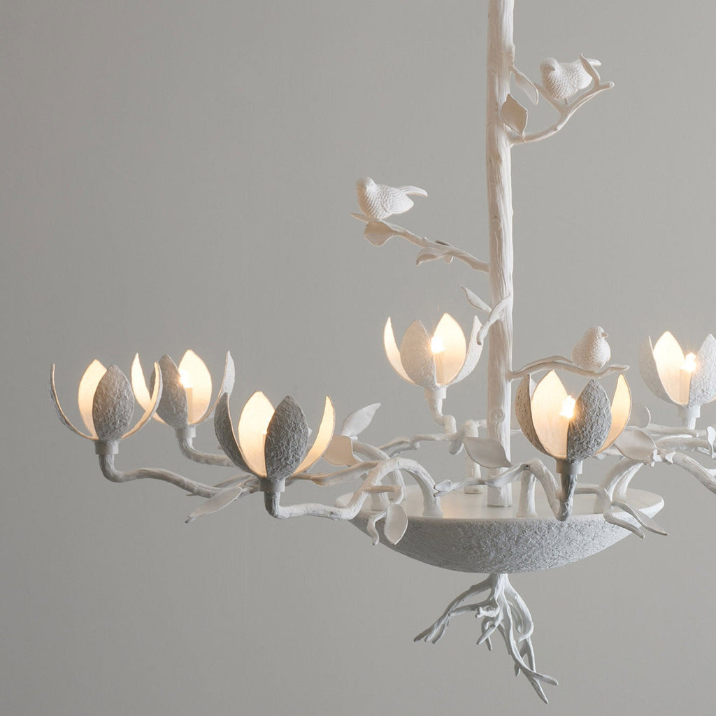 Floral Long Branch Chandelier
