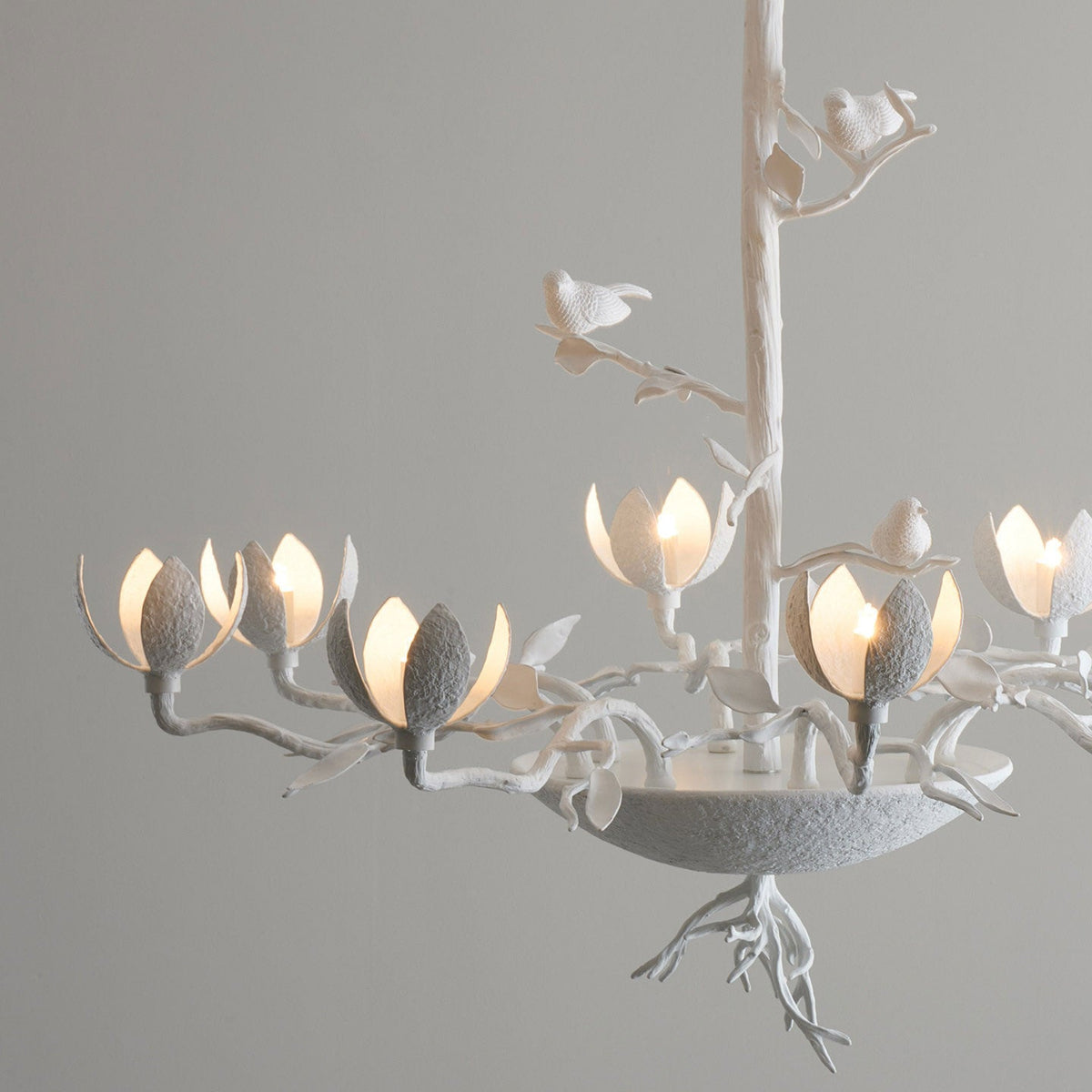 Floral Long Branch Chandelier