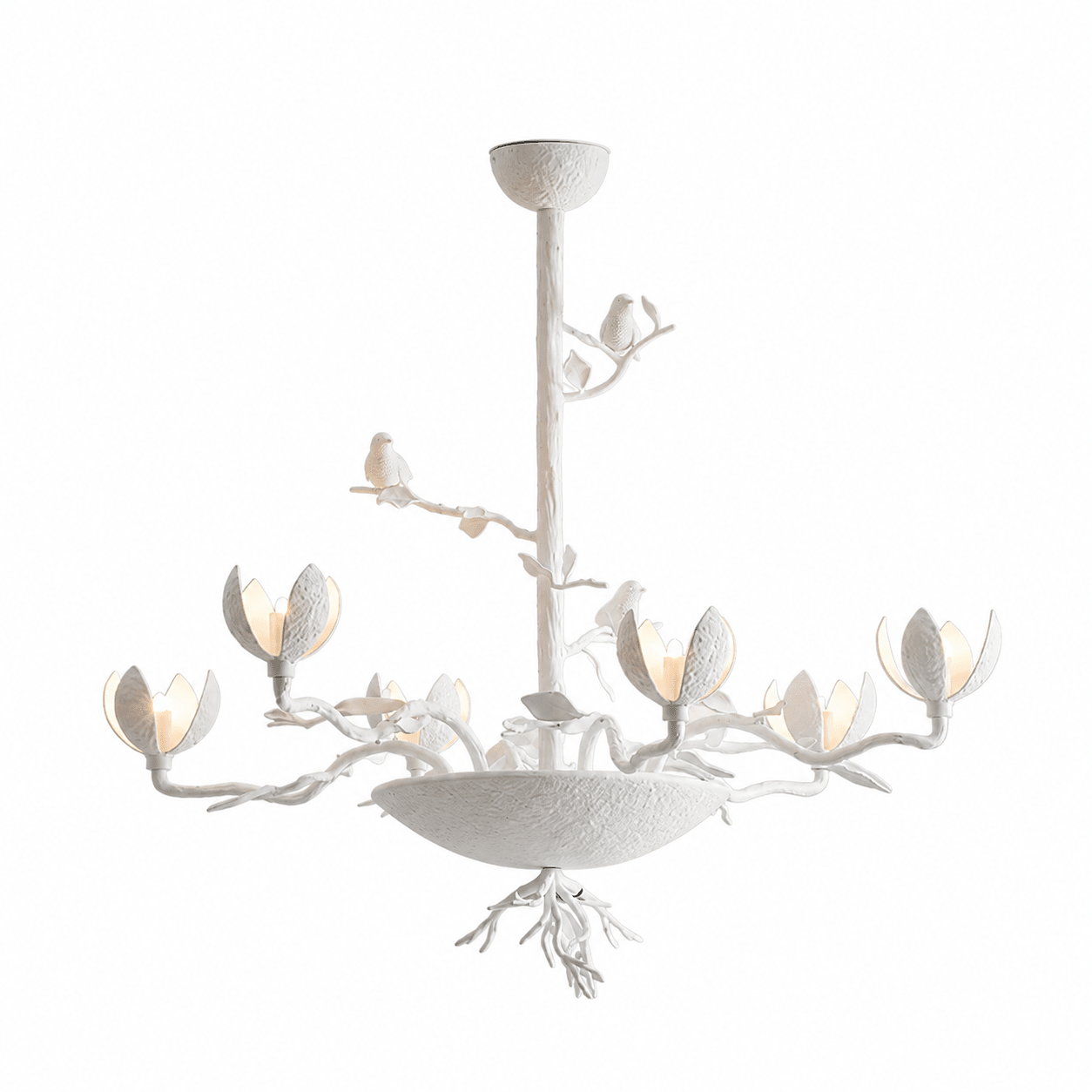 Floral Long Branch Chandelier