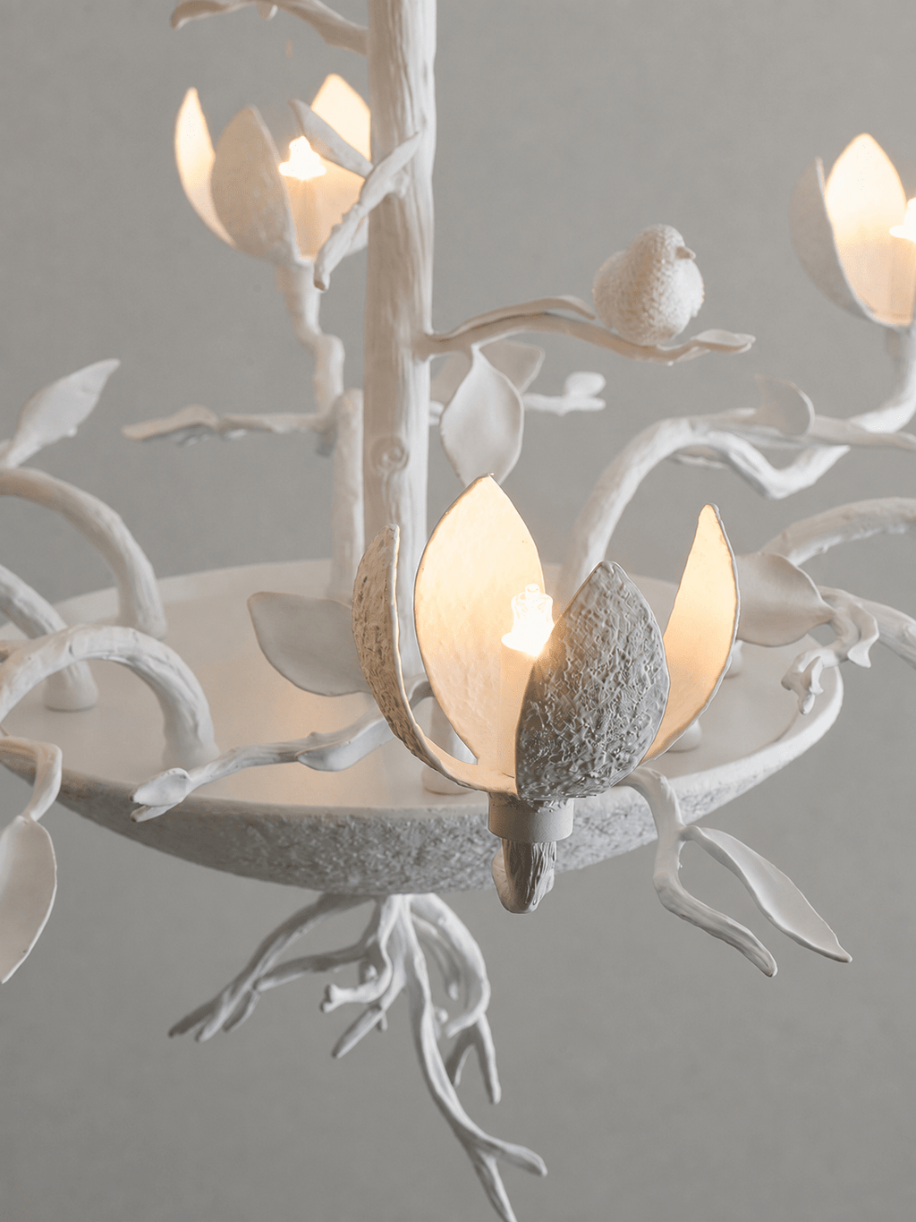 Floral Long Branch Chandelier