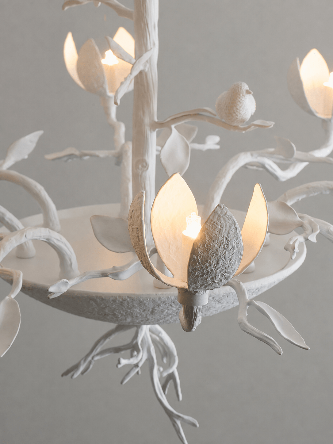 Floral Long Branch Chandelier
