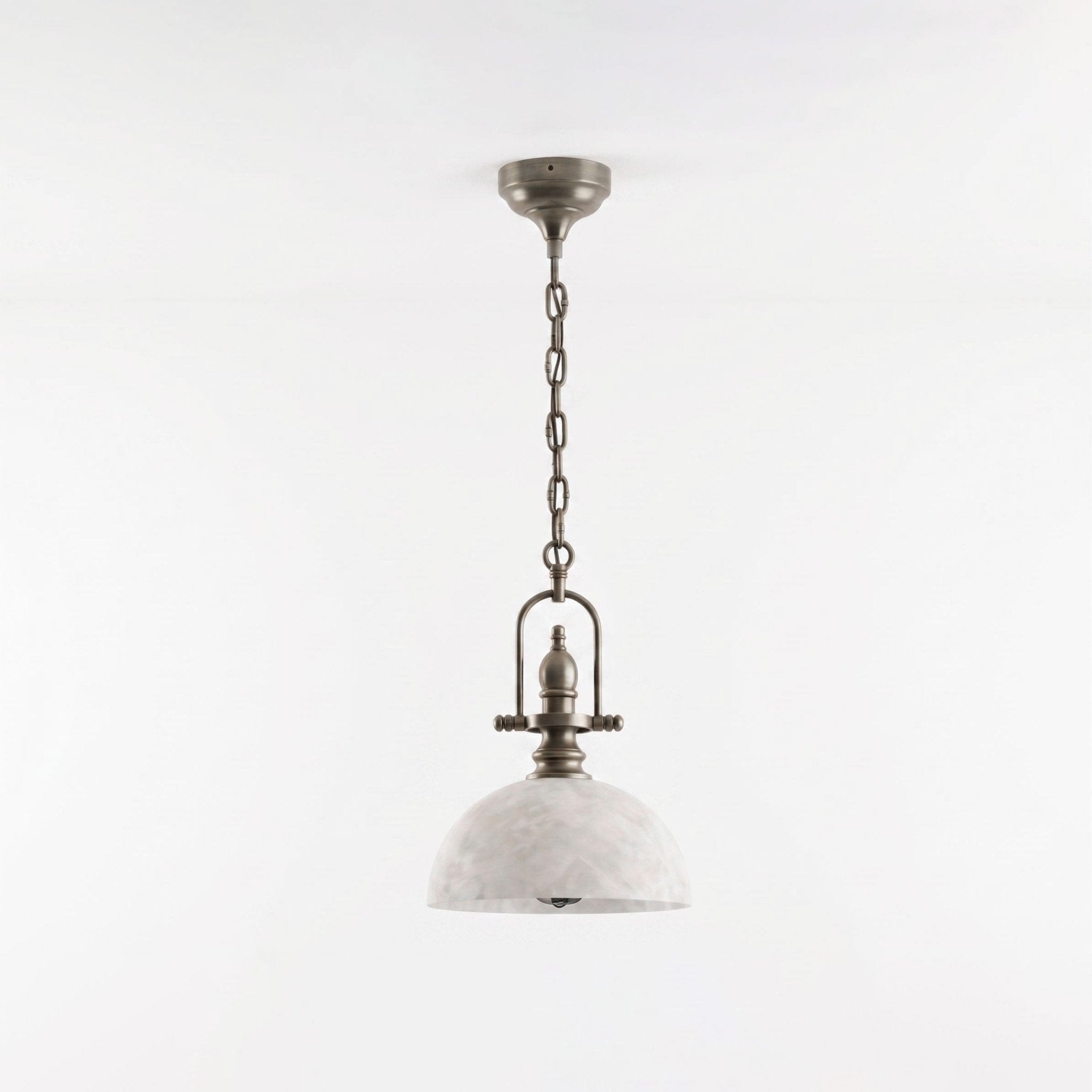 Foundry Alabaster Dome Pendant Lamp