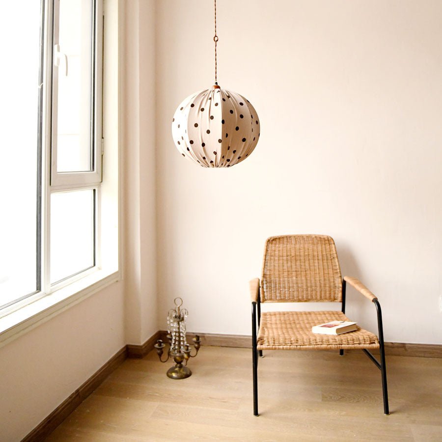 Freckle Polka Dot Sphere Pendant Light