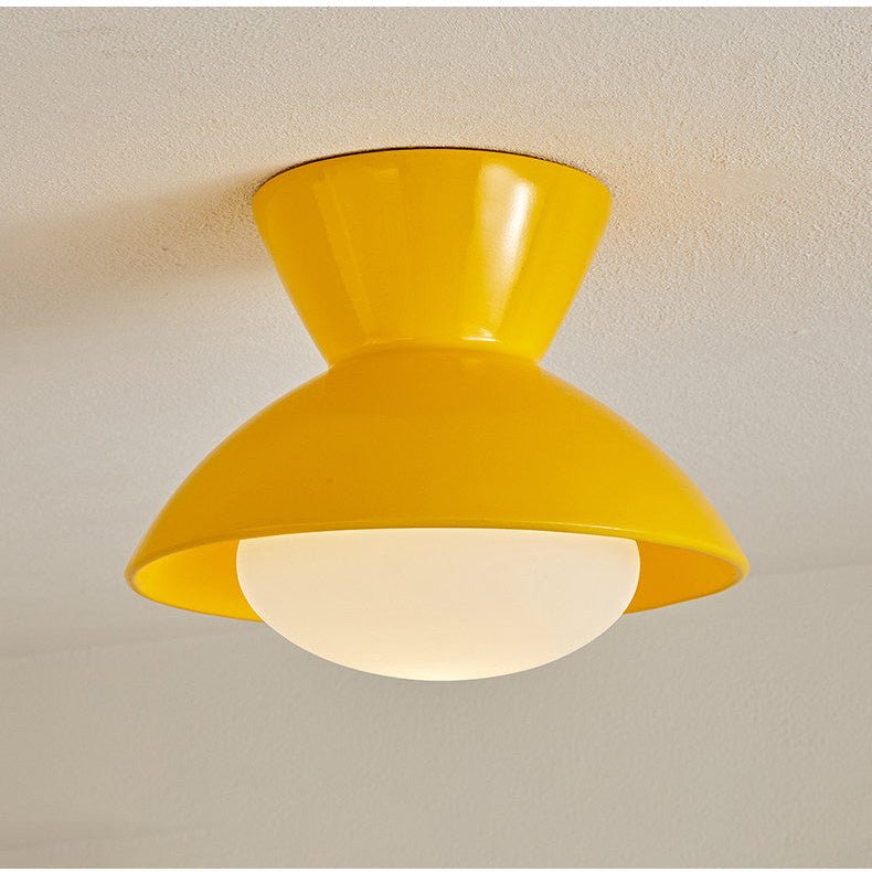 Gourd Resin Flush Mount Light