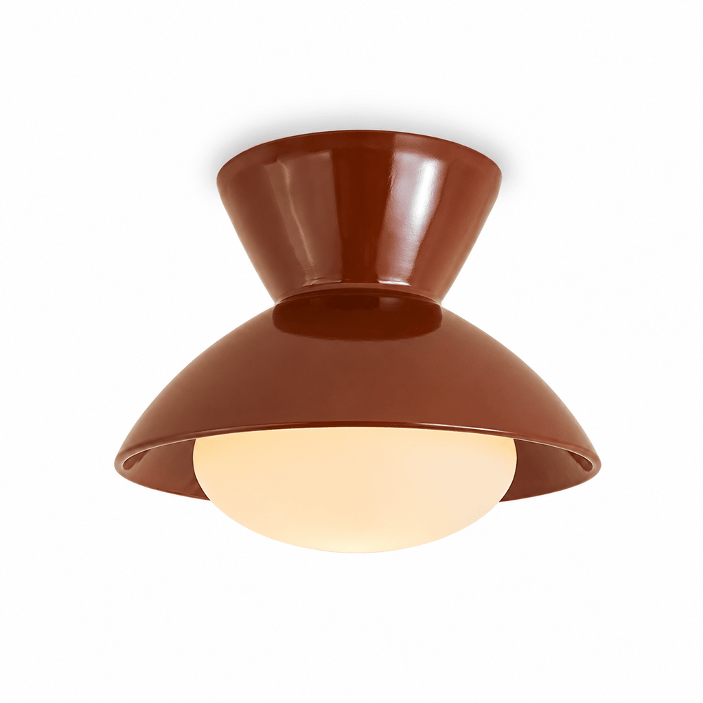 Gourd Resin Flush Mount Light