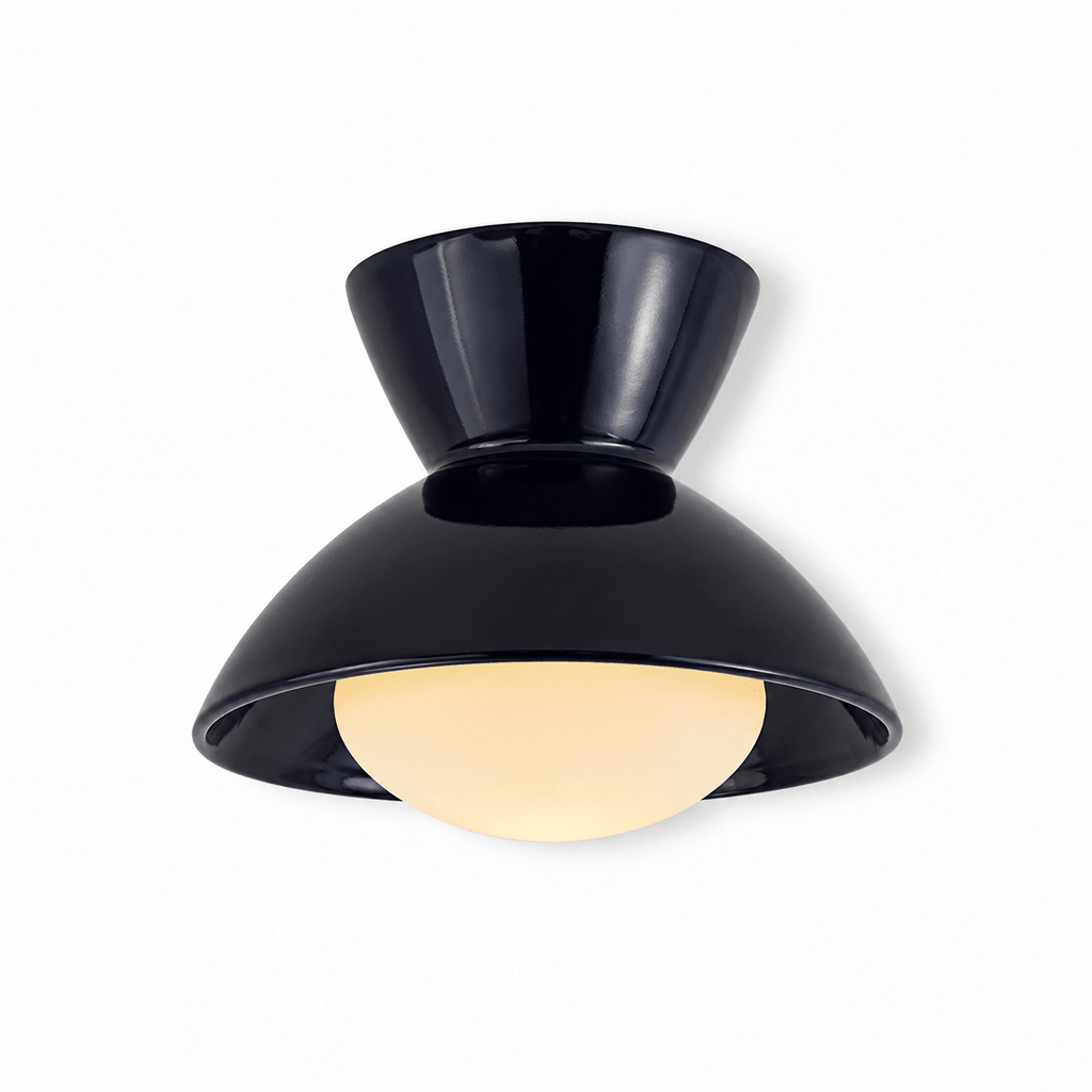 Gourd Resin Flush Mount Light