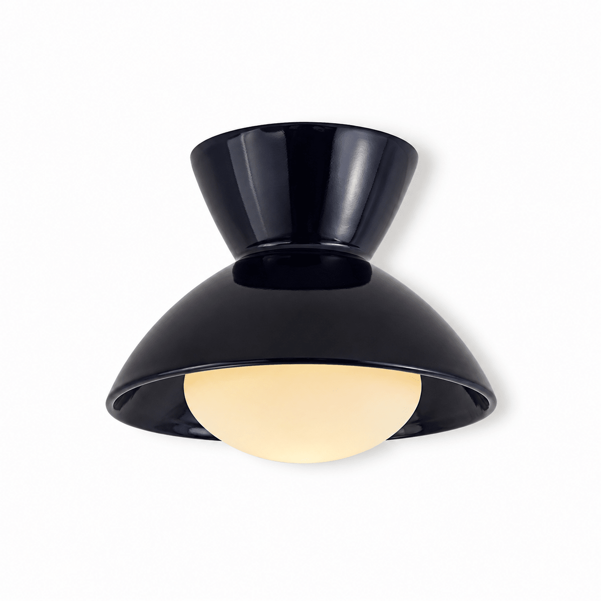 Gourd Resin Flush Mount Light